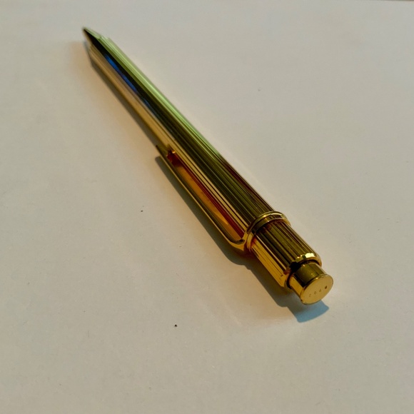 Must de Cartier Gold Plated Mechanical Pencil - Picture 6 of 12